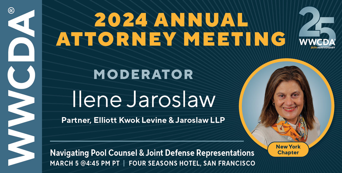 Ilene Jaroslaw, moderator